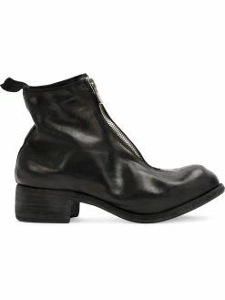 Guidi bottines en cuir