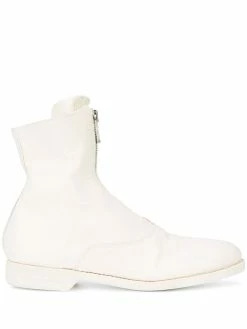 Guidi front-zipped fitted boots