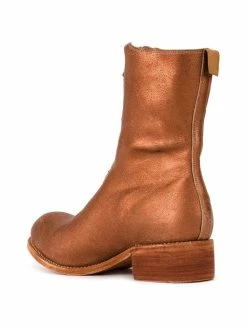 Guidi bottines zippées