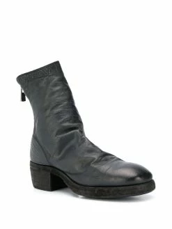 Guidi bottines à effet usé