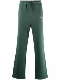 Axel Arigato pantalon de jogging droit à logo imprimé