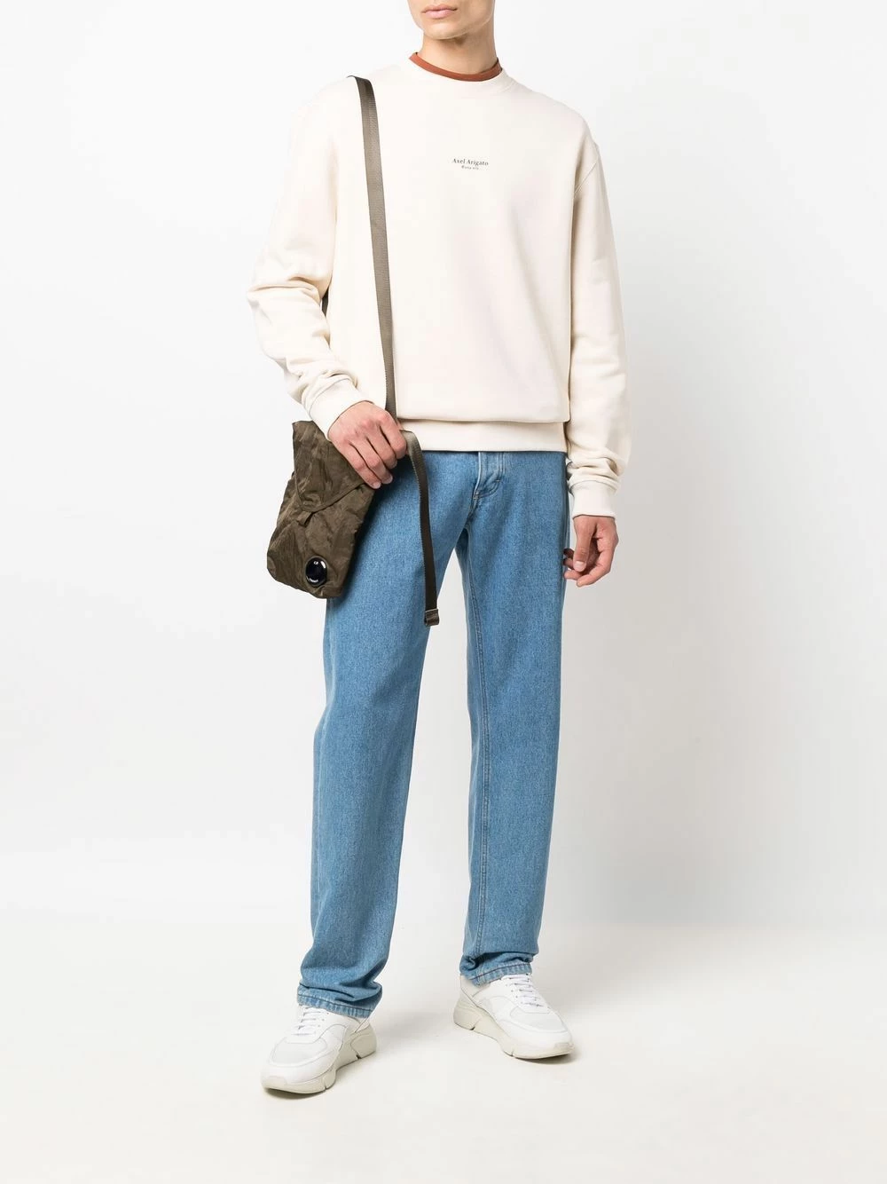 Prix Légers Axel Arigato Sweat à logo imprimé sweats homme 3 Axel Arigato sweat à logo imprimé