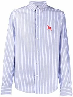 Axel Arigato chemise à fines rayures