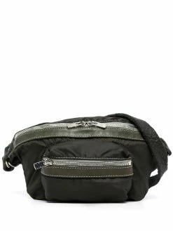 Guidi sac banane à détails en cuir